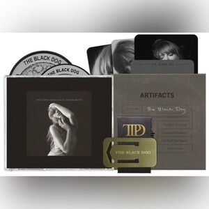Taylor Swift CD The Tortured Poets Department The Black Dog Deluxe Collector Ed